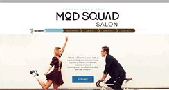Desktop Screenshot of modsquadsalon.com