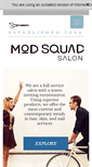 Mobile Screenshot of modsquadsalon.com